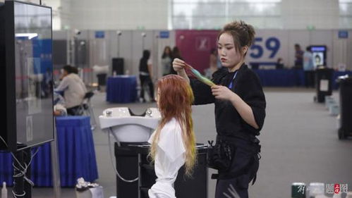 直擊天津國賽精彩瞬間 美容 烘焙 健康照護等服務(wù)類項目成觀賽熱門